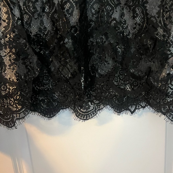 Dynamite Black Lace Blouse - Picture 5 of 8